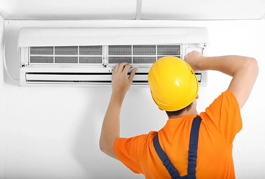 Quick ductless AC system fixtures